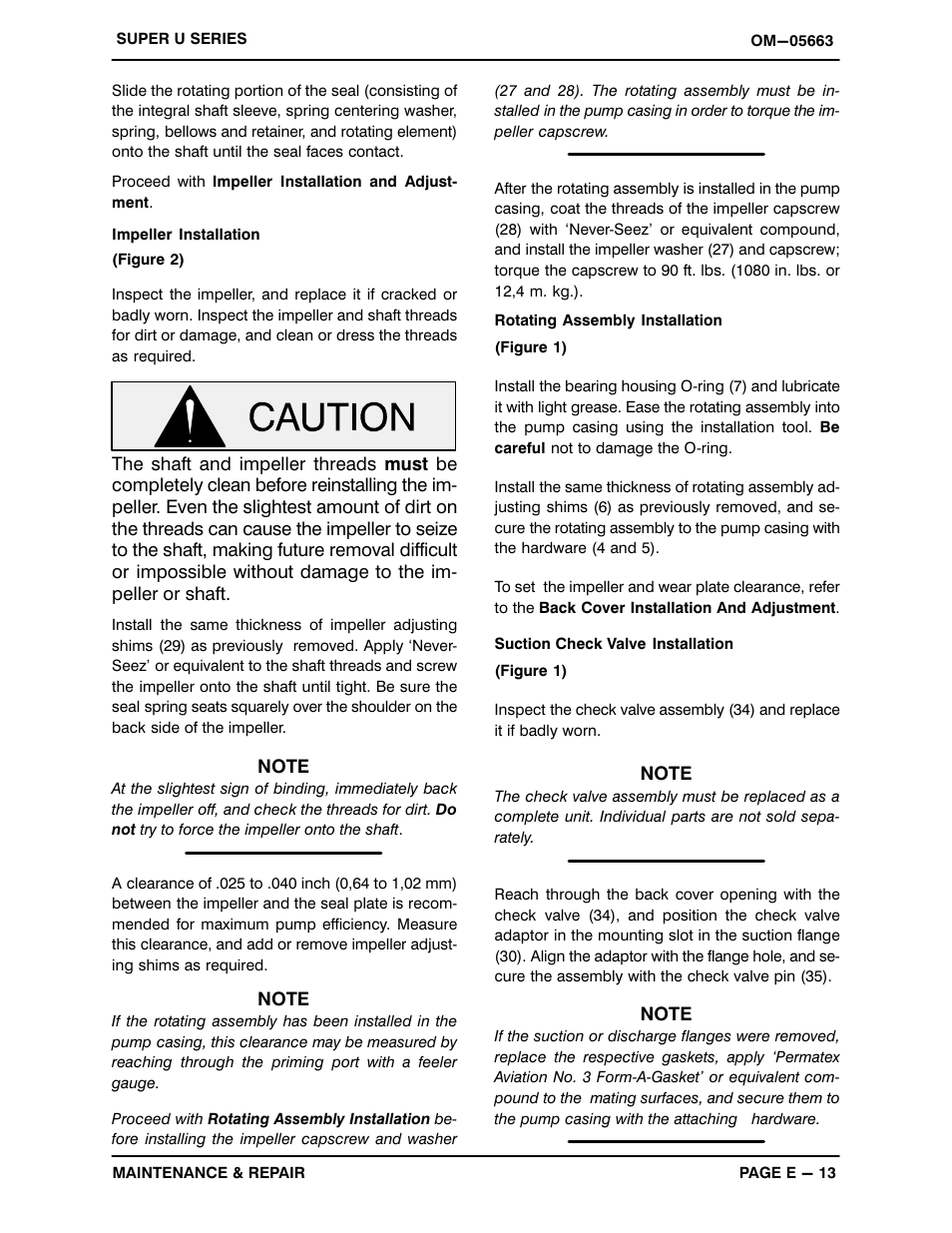 Gorman-Rupp Pumps U3B60S-B 1289509 and up User Manual | Page 36 / 40