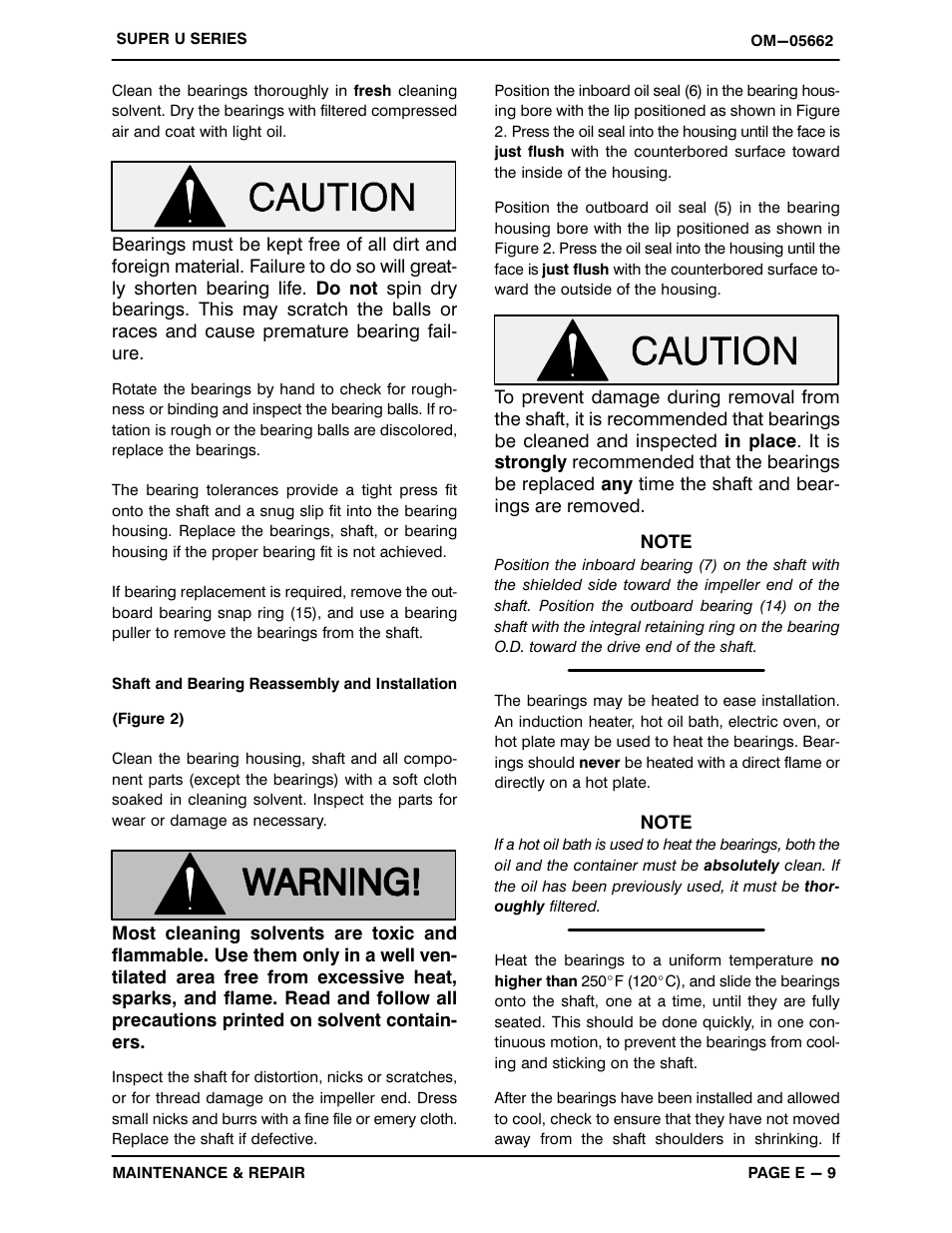 Gorman-Rupp Pumps U3A60S-B 1289513 and up User Manual | Page 32 / 40