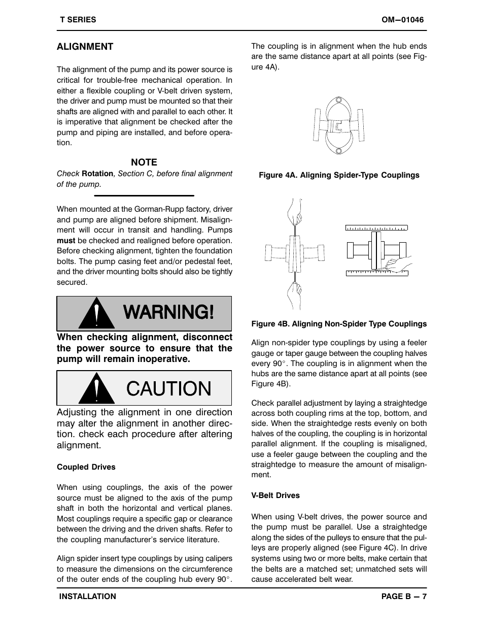 Gorman-Rupp Pumps T6A3-B /F,/FM User Manual | Page 14 / 39