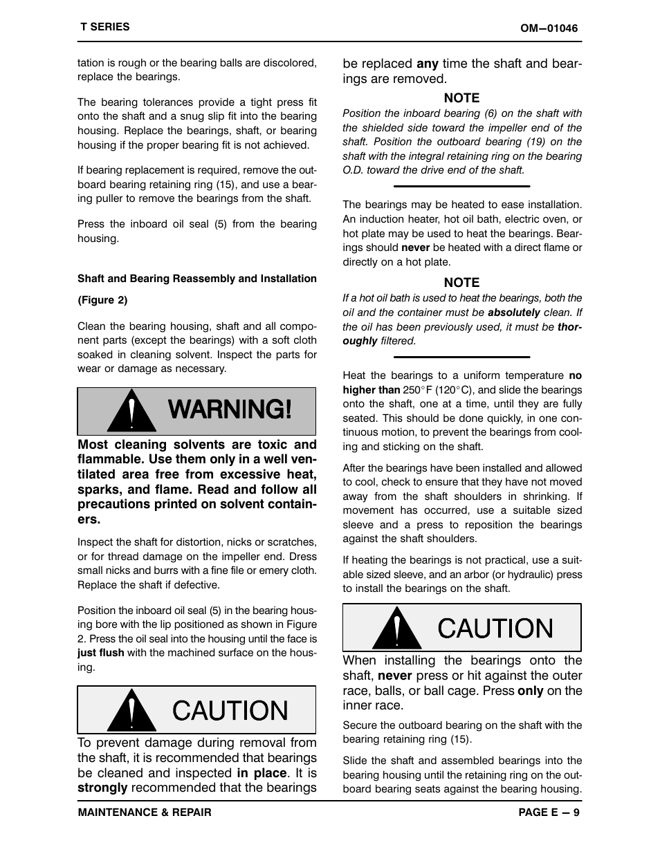 Gorman-Rupp Pumps T6A3-B /F,/FM User Manual | Page 32 / 39