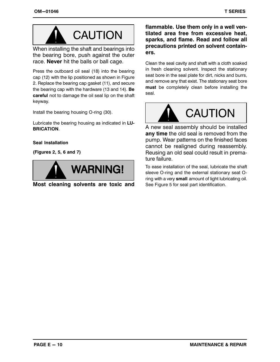 Gorman-Rupp Pumps T6A3-B /F,/FM User Manual | Page 33 / 39