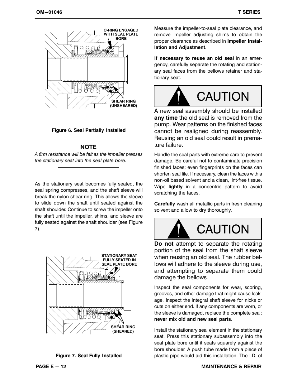 Gorman-Rupp Pumps T6A3-B /F,/FM User Manual | Page 35 / 39