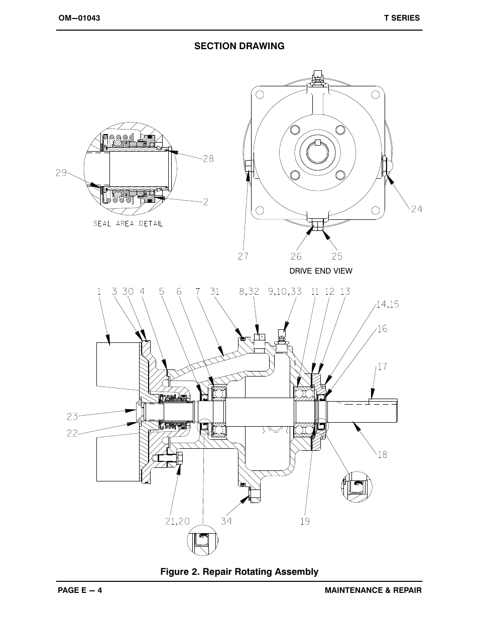 Gorman-Rupp Pumps T4A3-B /F,/FM User Manual | Page 27 / 39