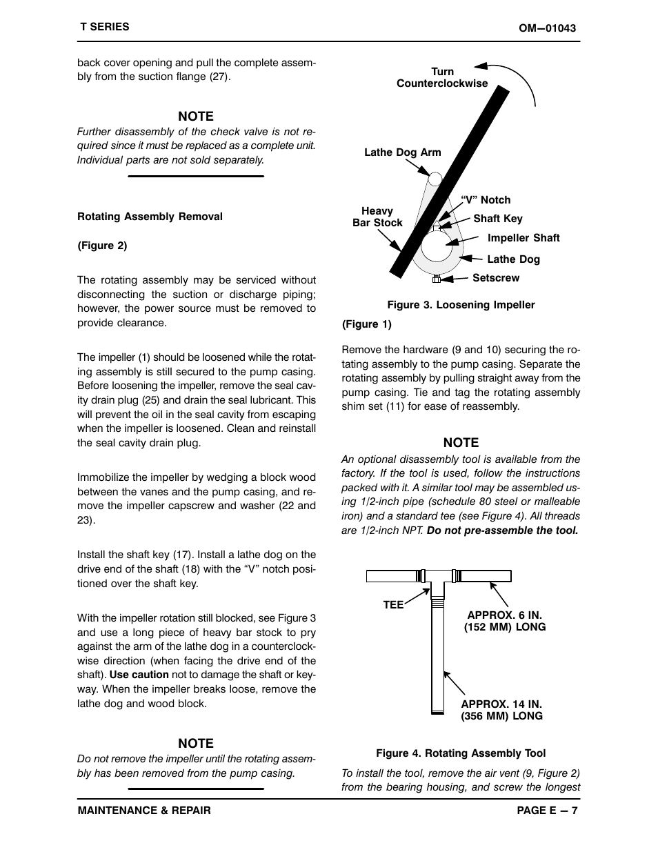 Gorman-Rupp Pumps T4A3-B /F,/FM User Manual | Page 30 / 39