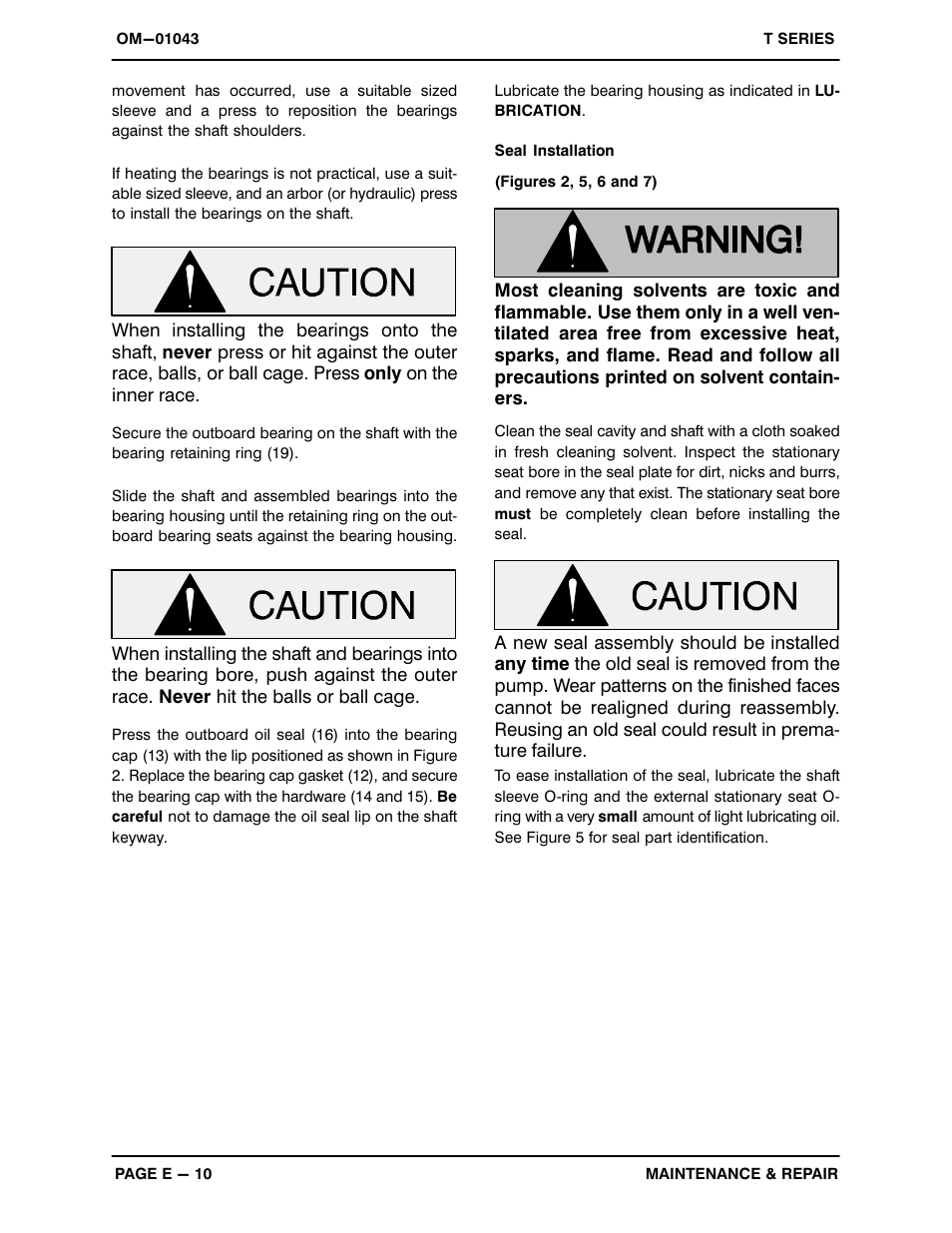 Gorman-Rupp Pumps T4A3-B /F,/FM User Manual | Page 33 / 39