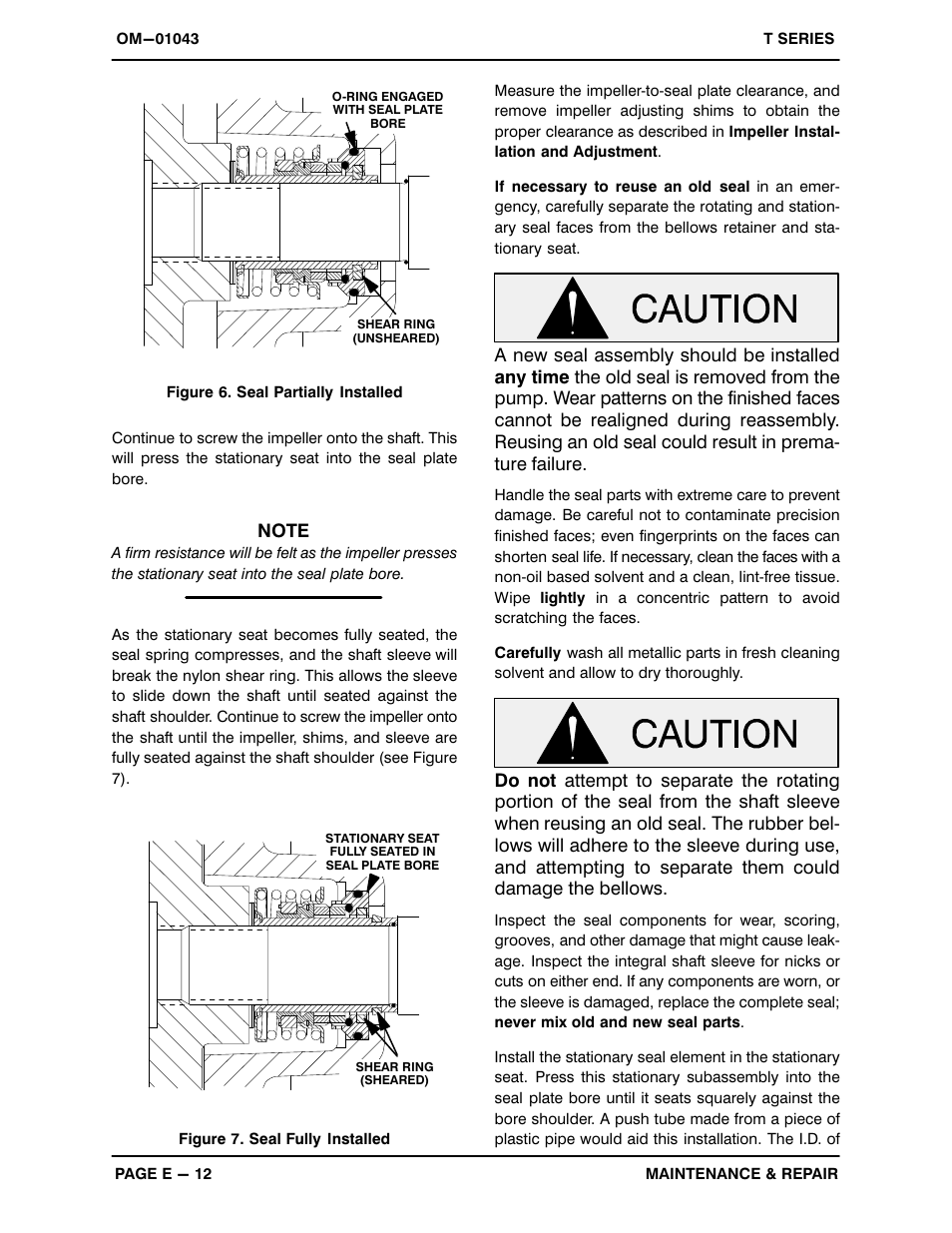 Gorman-Rupp Pumps T4A3-B /F,/FM User Manual | Page 35 / 39