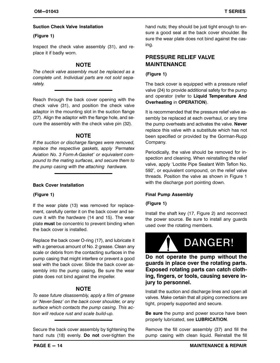 Gorman-Rupp Pumps T4A3-B /F,/FM User Manual | Page 37 / 39