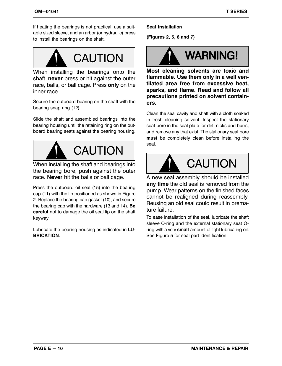 Gorman-Rupp Pumps T3A3-B /F,/FM User Manual | Page 33 / 39