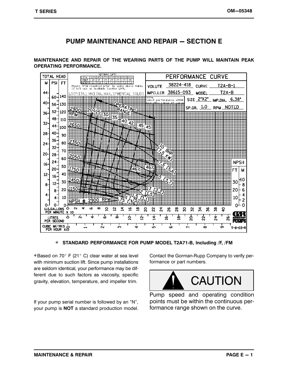 Gorman-Rupp Pumps T2A71-B /F,/FM User Manual | Page 24 / 39