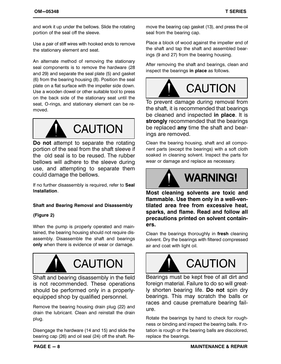 Gorman-Rupp Pumps T2A71-B /F,/FM User Manual | Page 31 / 39