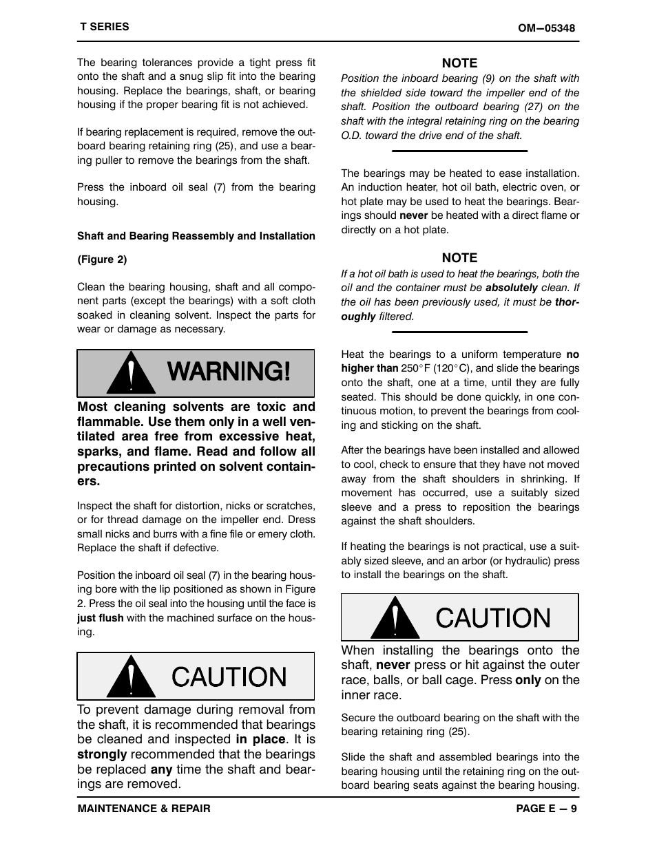 Gorman-Rupp Pumps T2A71-B /F,/FM User Manual | Page 32 / 39