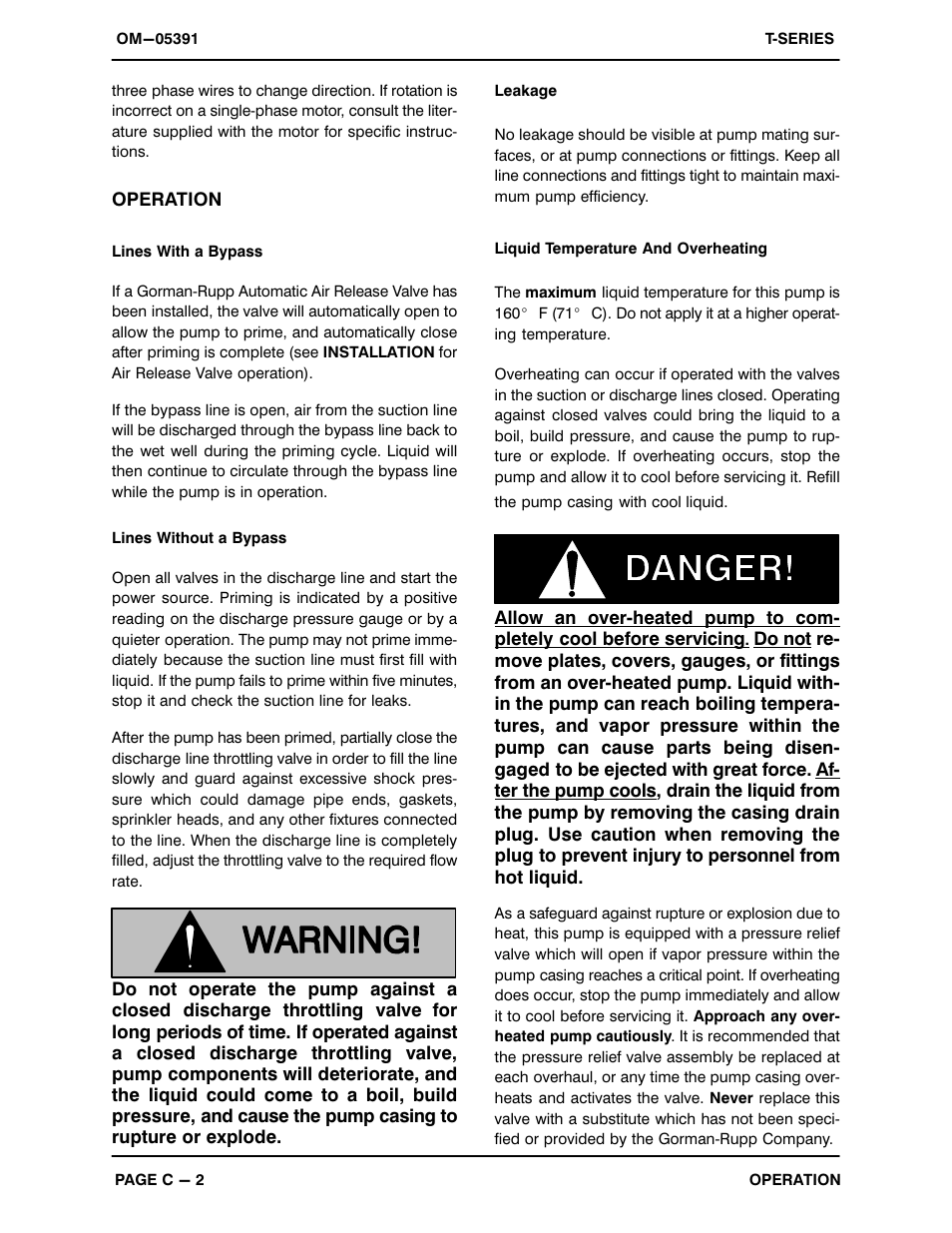 Gorman-Rupp Pumps T2A65-B /F,/FM User Manual | Page 17 / 39