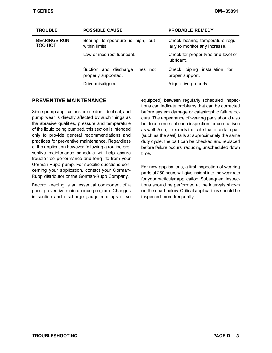 Gorman-Rupp Pumps T2A65-B /F,/FM User Manual | Page 22 / 39