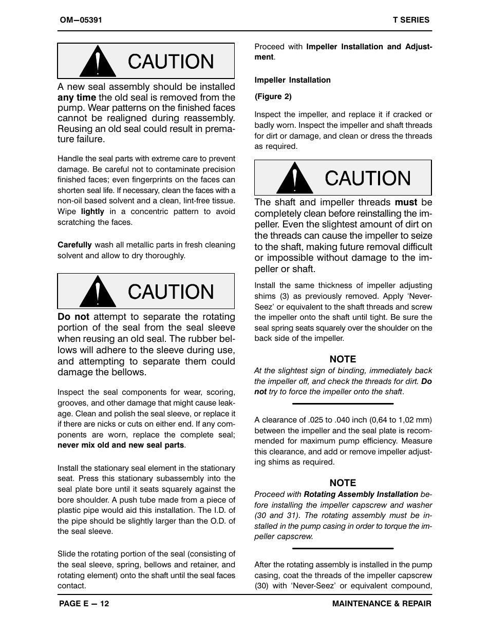 Gorman-Rupp Pumps T2A65-B /F,/FM User Manual | Page 35 / 39