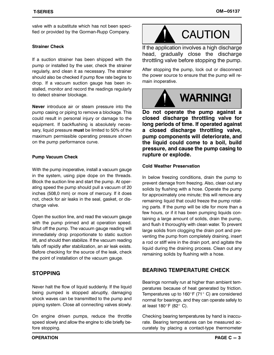 Gorman-Rupp Pumps T2A60-B /F,/FM User Manual | Page 18 / 39