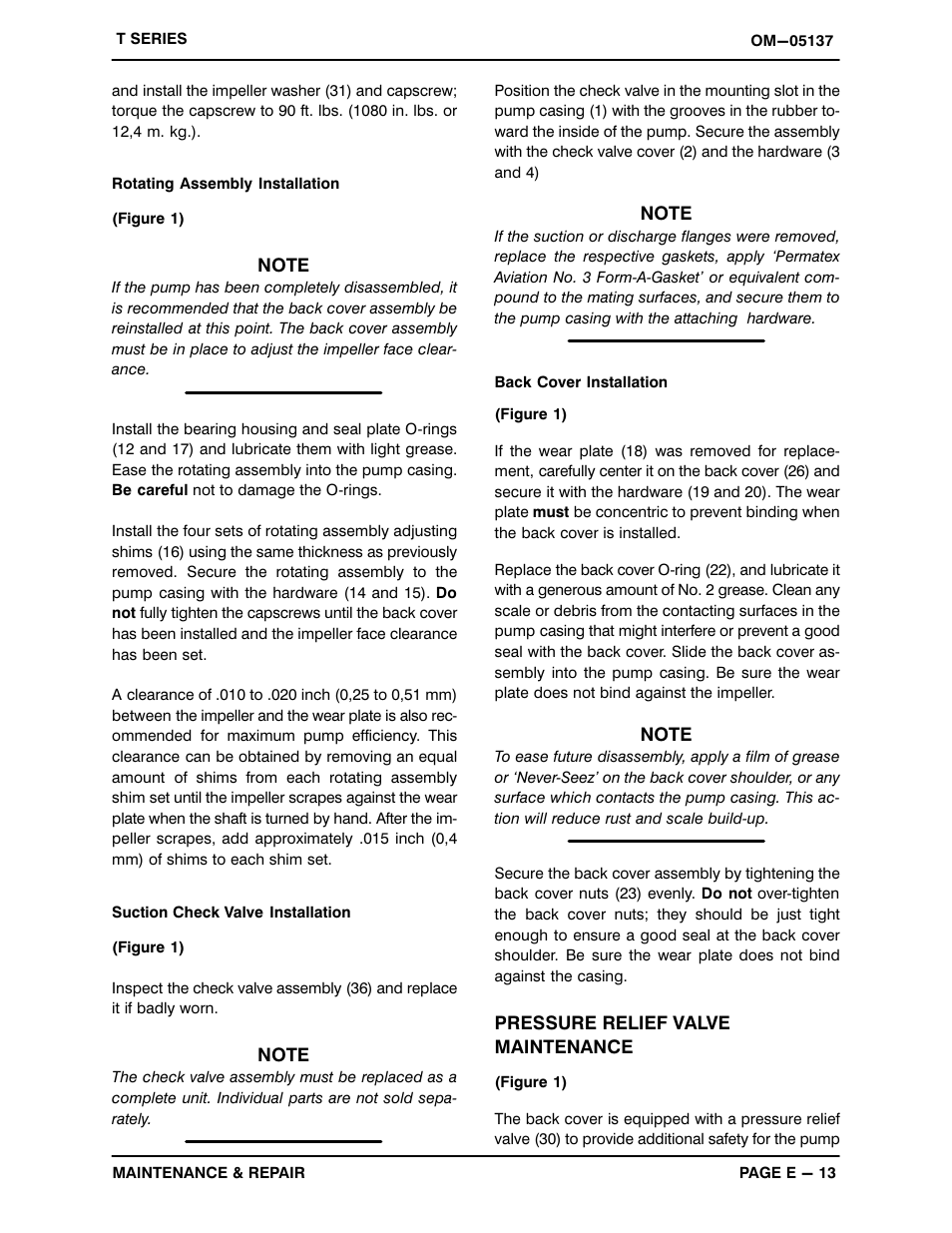 Gorman-Rupp Pumps T2A60-B /F,/FM User Manual | Page 36 / 39