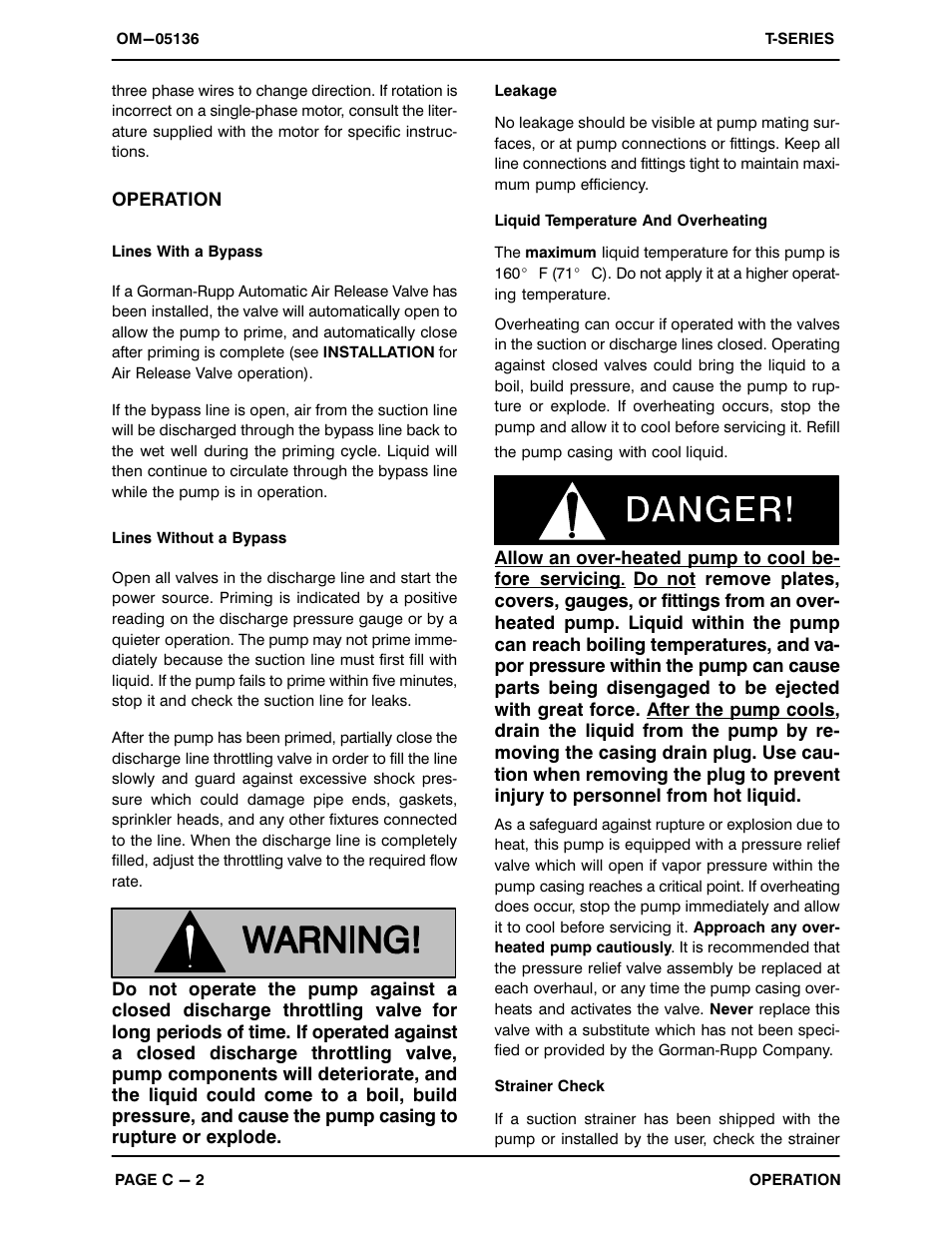 Gorman-Rupp Pumps T2A3-B /F,/FM,/WW User Manual | Page 17 / 38