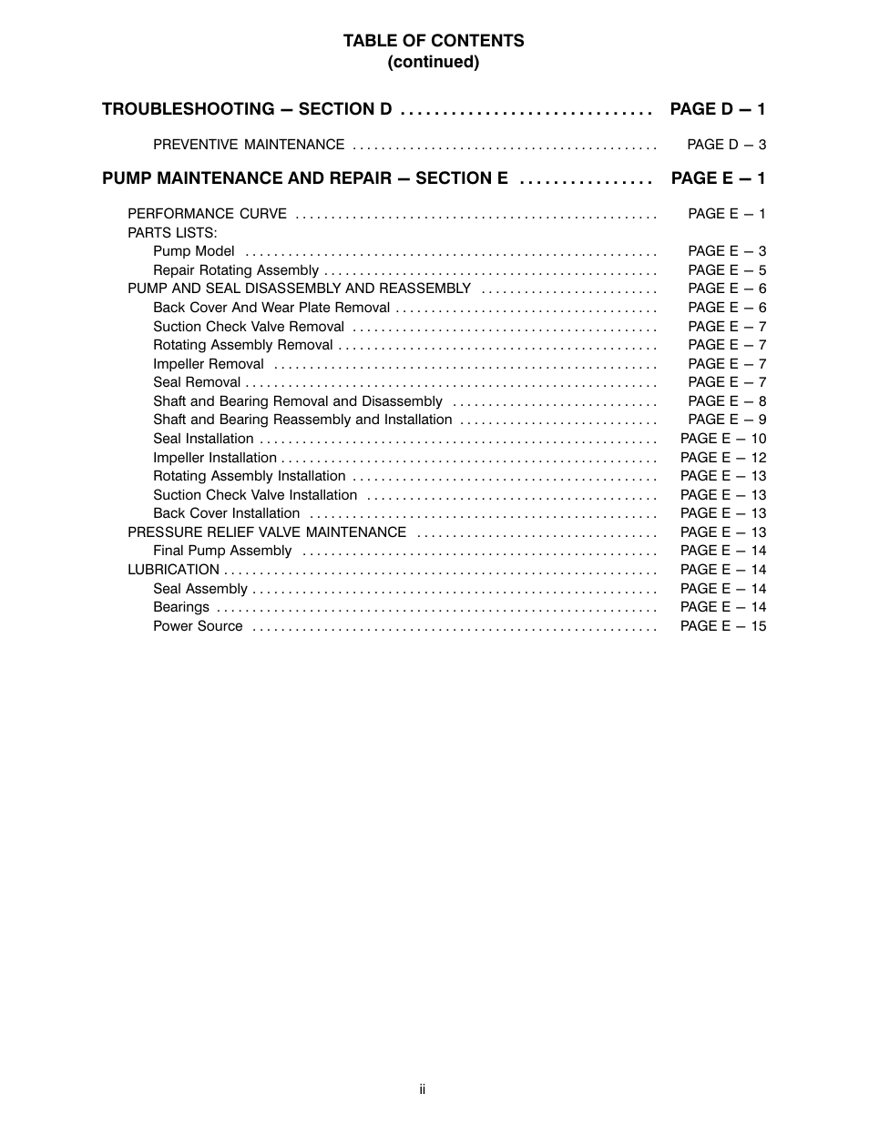 Gorman-Rupp Pumps T2A3-B /F,/FM,/WW User Manual | Page 4 / 38