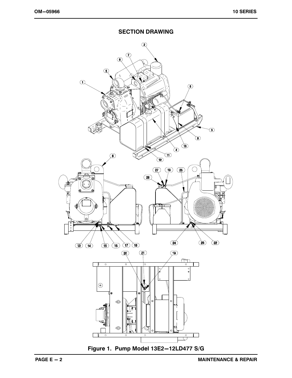 Gorman-Rupp Pumps 13E2-12LD477 S/G 1345995 and up User Manual | Page 20 / 33