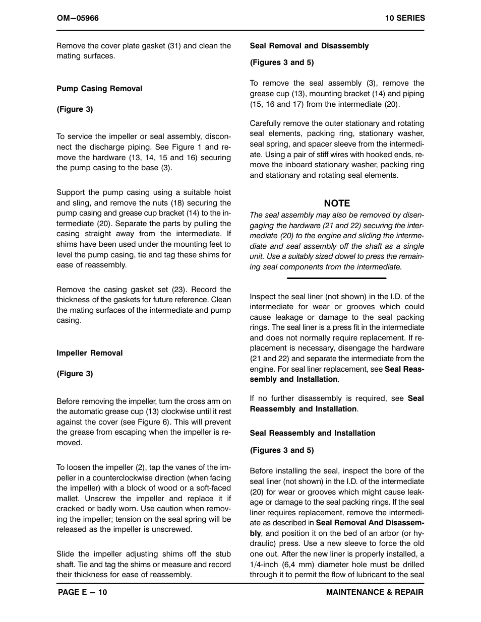 Gorman-Rupp Pumps 13E2-12LD477 S/G 1345995 and up User Manual | Page 28 / 33