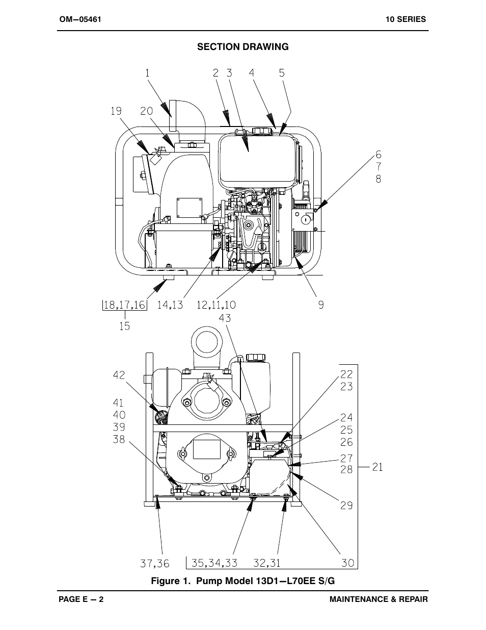 Gorman-Rupp Pumps 13D1-L70EE S/G 1264232 and up User Manual | Page 19 / 28