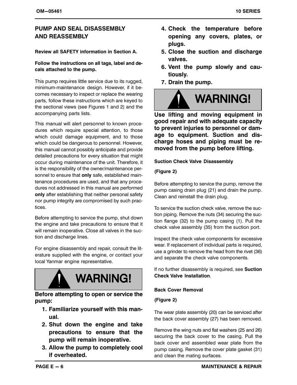 Pump and seal disassembly and reassembly | Gorman-Rupp Pumps 13D1-L70EE S/G 1264232 and up User Manual | Page 23 / 28