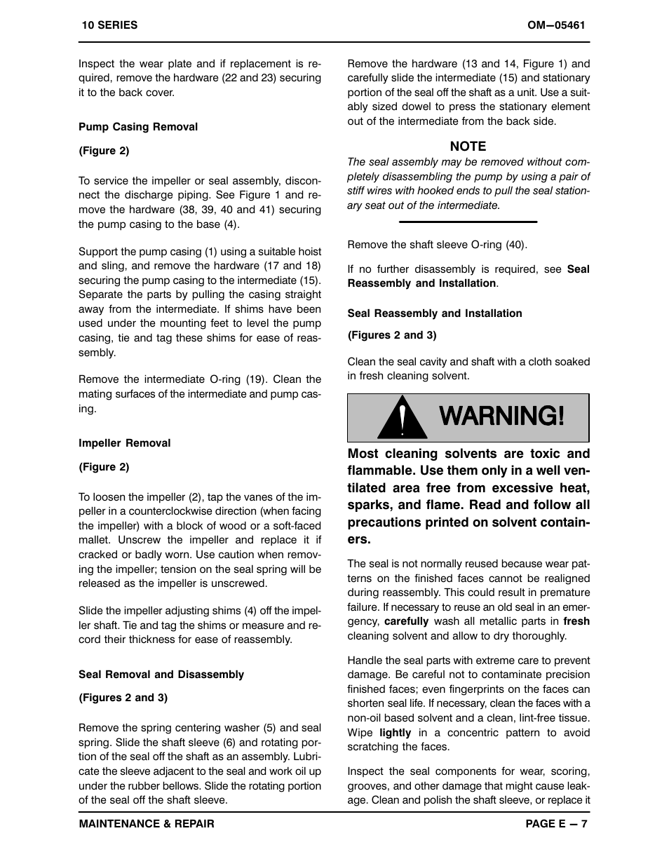 Gorman-Rupp Pumps 13D1-L70EE S/G 1264232 and up User Manual | Page 24 / 28