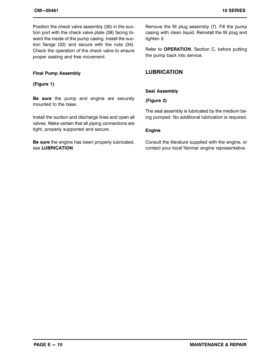 Gorman-Rupp Pumps 13D1-L70EE S/G 1264232 and up User Manual | Page 27 / 28