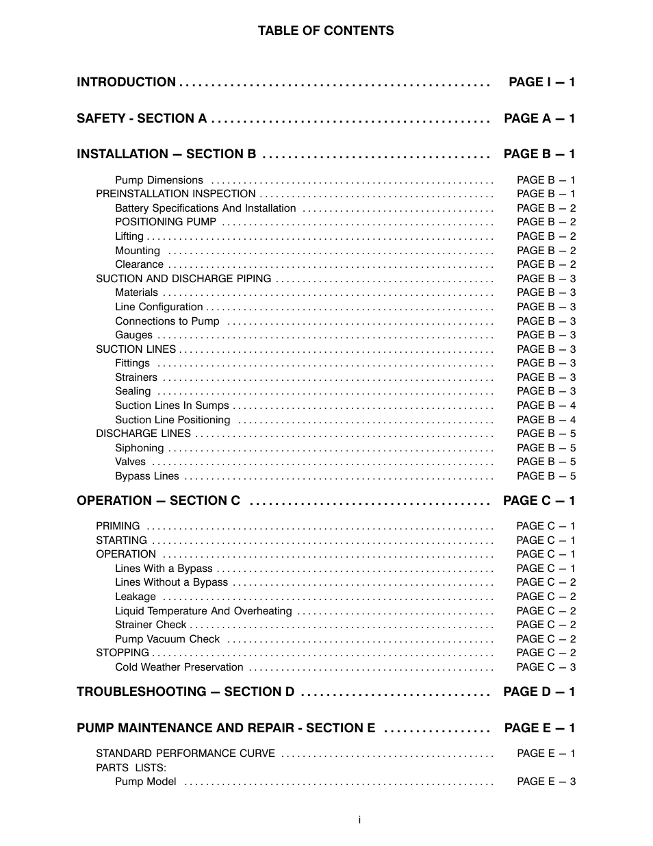 Gorman-Rupp Pumps 13D1-L70EE S/G 1264232 and up User Manual | Page 3 / 28