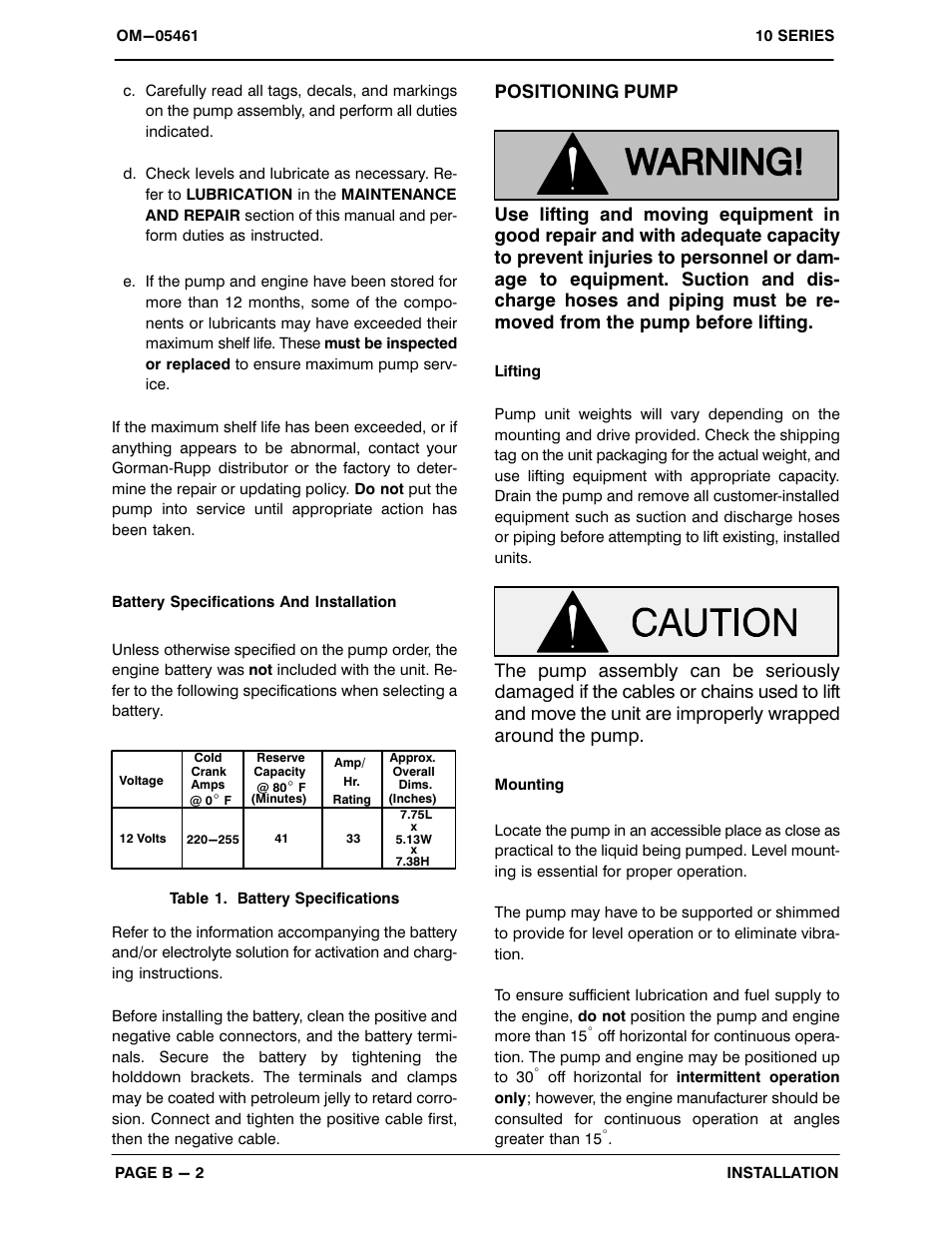 Gorman-Rupp Pumps 13D1-L70EE S/G 1264232 and up User Manual | Page 9 / 28