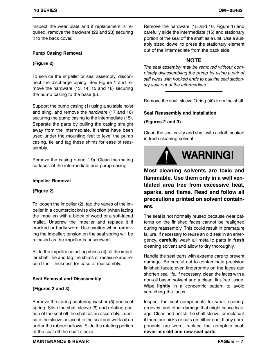 Gorman-Rupp Pumps 13D1-L70EE 1258889 and up User Manual | Page 24 / 28