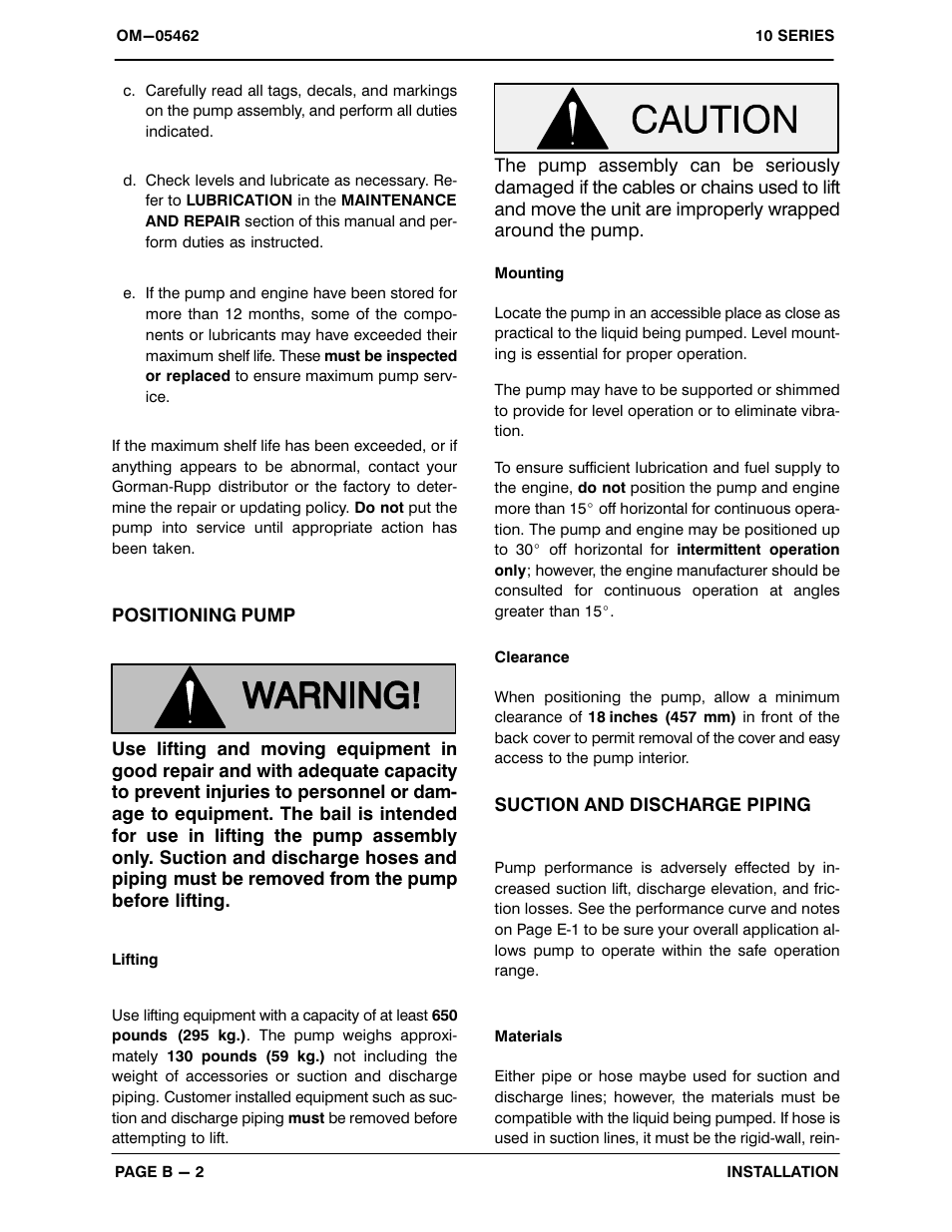Gorman-Rupp Pumps 13D1-L70EE 1258889 and up User Manual | Page 9 / 28