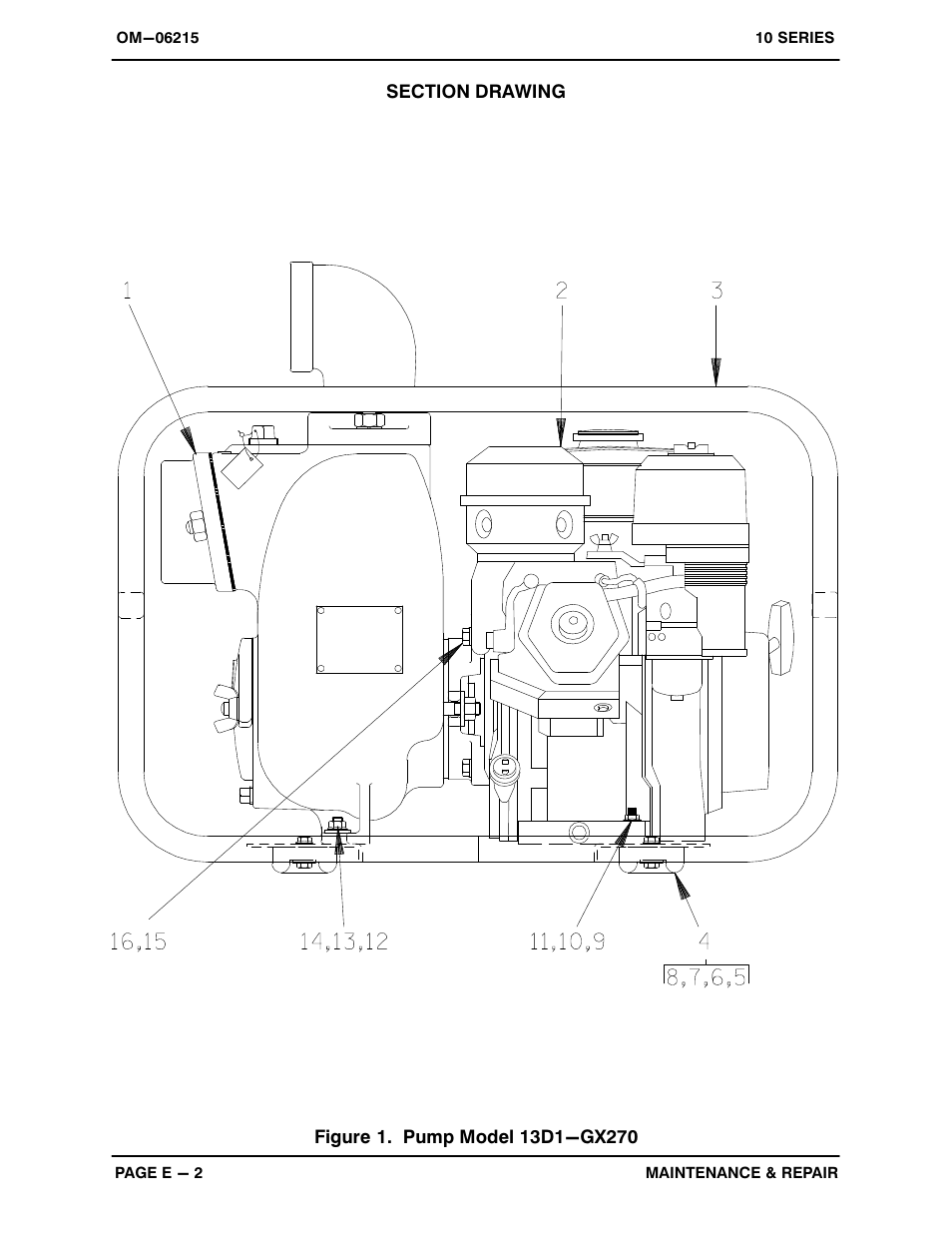 Gorman-Rupp Pumps 13D1-GX270 1421809 and up User Manual | Page 20 / 29