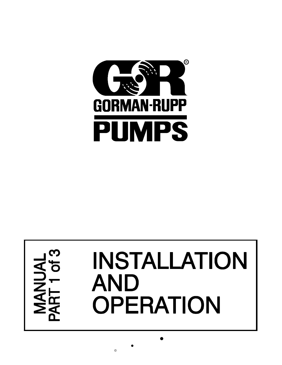 Gorman-Rupp Pumps 13C3-E5 3P All serial numbers User Manual | 21 pages