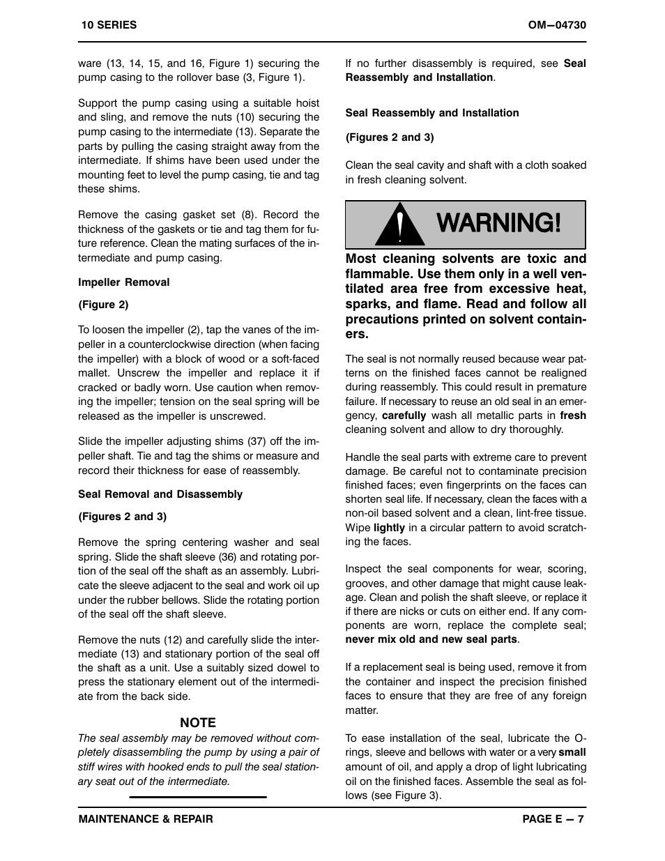 Gorman-Rupp Pumps 13A52-GX390 1371656 and up User Manual | Page 25 / 28