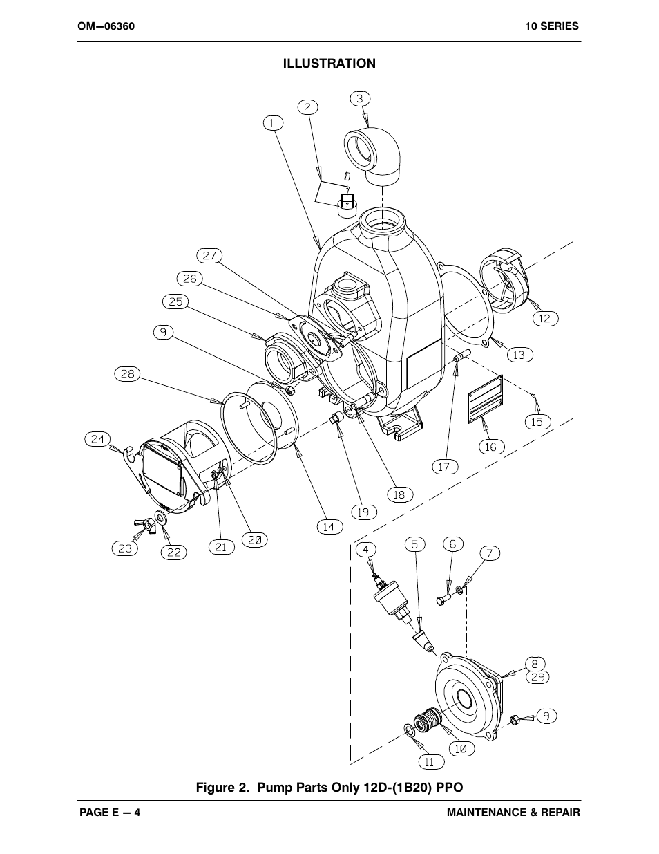 Gorman-Rupp Pumps 12D-1B20 1483730 and up User Manual | Page 22 / 29