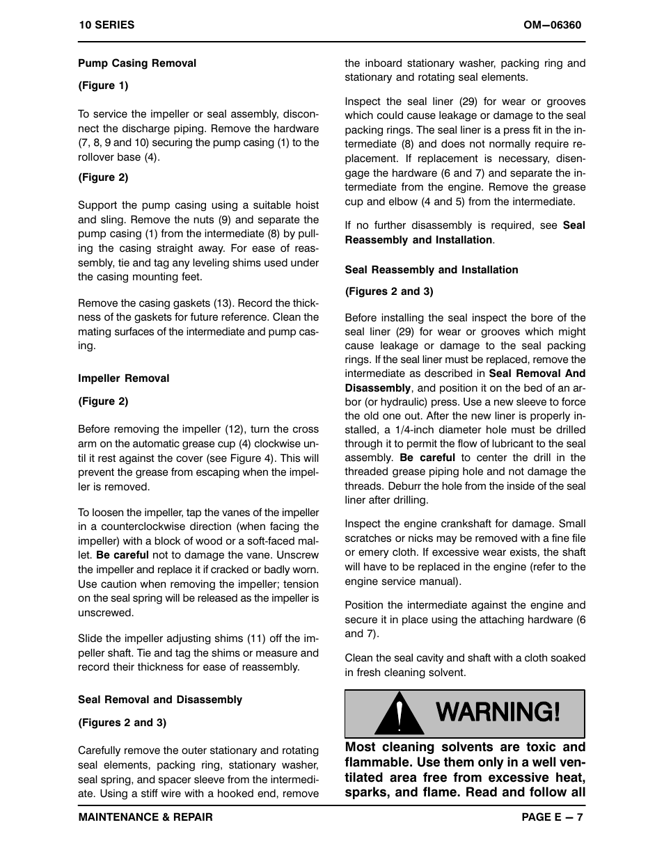 Gorman-Rupp Pumps 12D-1B20 1483730 and up User Manual | Page 25 / 29