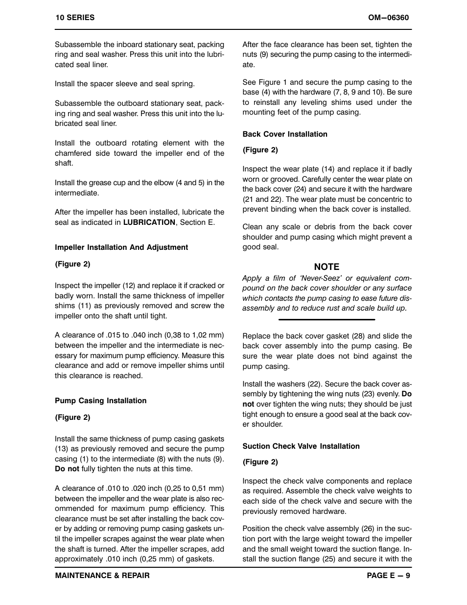 Gorman-Rupp Pumps 12D-1B20 1483730 and up User Manual | Page 27 / 29