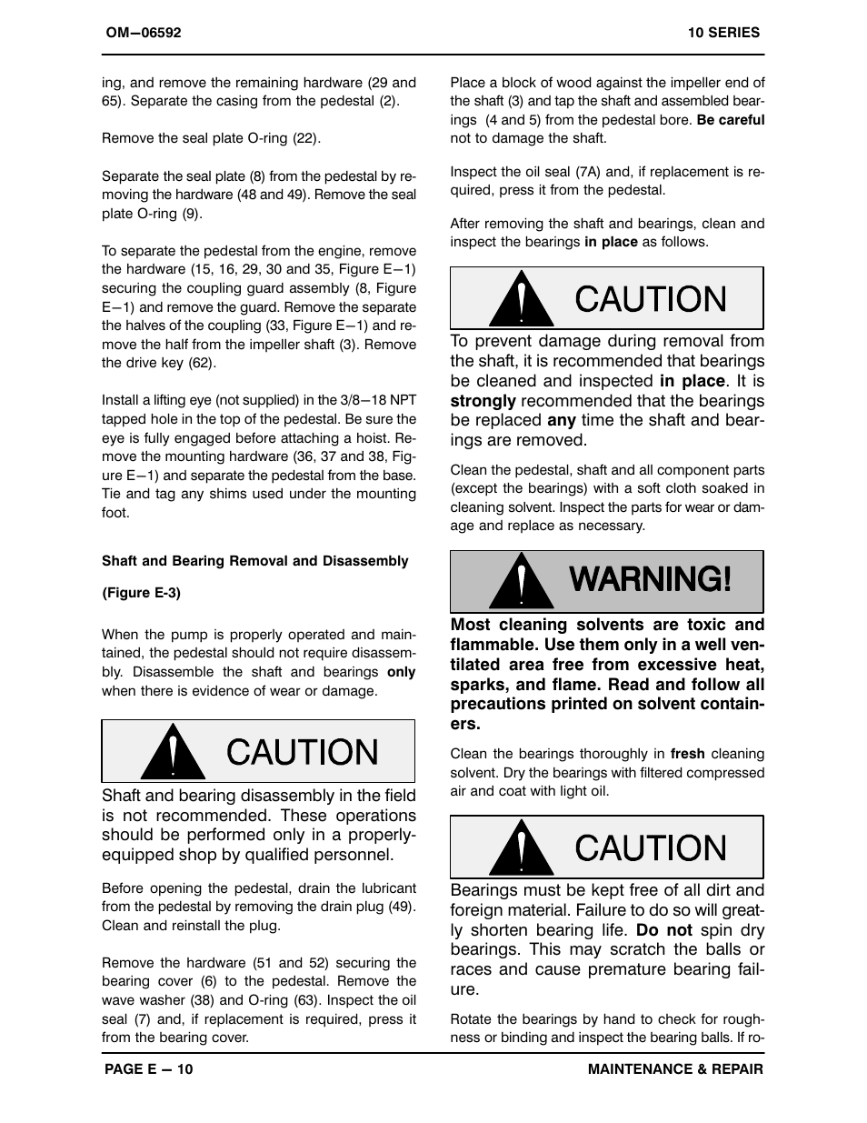 Gorman-Rupp Pumps 112D60-B-TCD914L6 1520501 and up User Manual | Page 30 / 36
