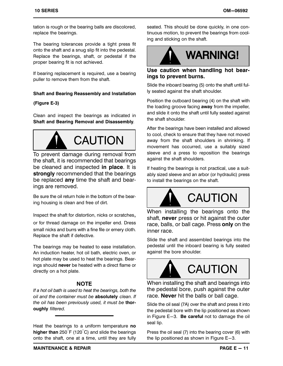 Gorman-Rupp Pumps 112D60-B-TCD914L6 1520501 and up User Manual | Page 31 / 36