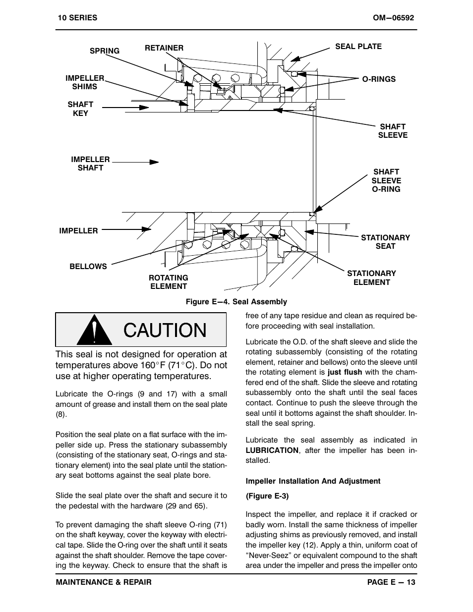 Gorman-Rupp Pumps 112D60-B-TCD914L6 1520501 and up User Manual | Page 33 / 36