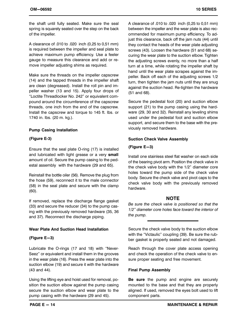 Gorman-Rupp Pumps 112D60-B-TCD914L6 1520501 and up User Manual | Page 34 / 36