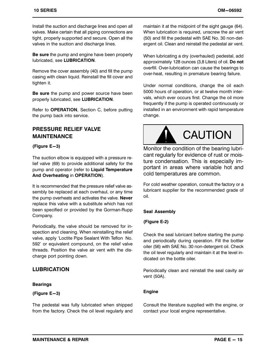 Gorman-Rupp Pumps 112D60-B-TCD914L6 1520501 and up User Manual | Page 35 / 36