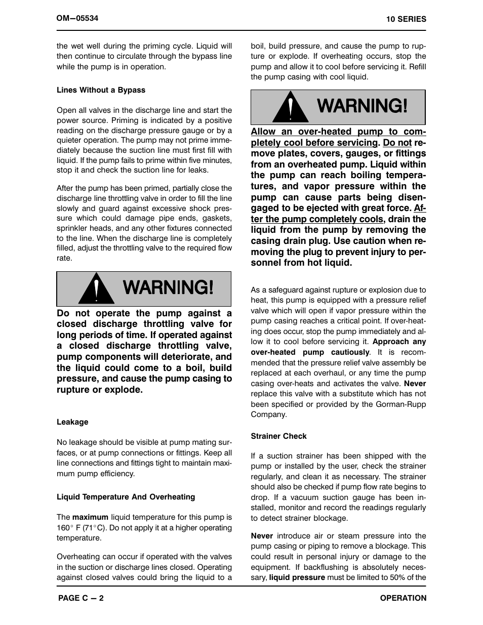 Gorman-Rupp Pumps 16D60-F3L 1318307 and up User Manual | Page 15 / 37