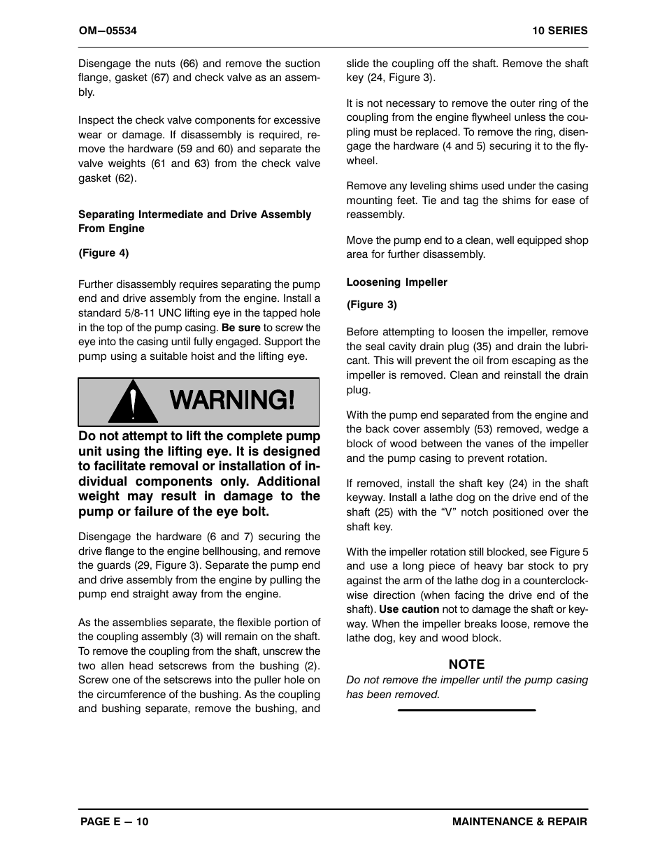 Gorman-Rupp Pumps 16D60-F3L 1318307 and up User Manual | Page 29 / 37