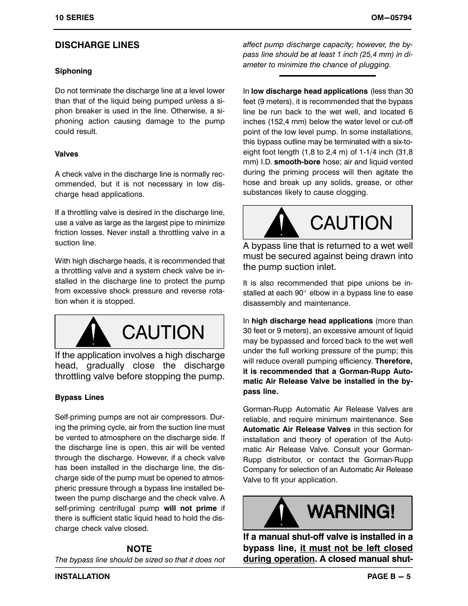 Gorman-Rupp Pumps 16D60-4024T 1318311 and up User Manual | Page 12 / 39