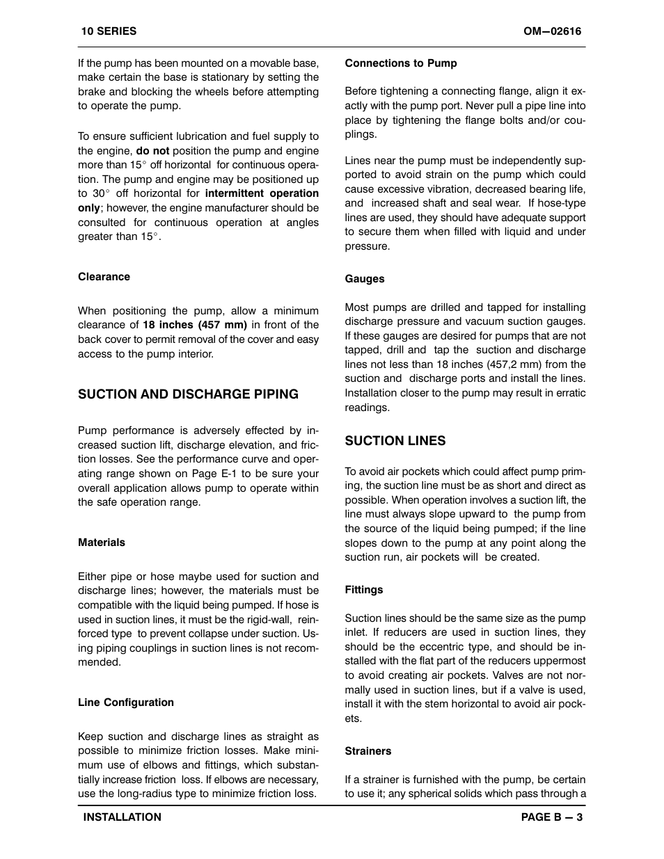 Gorman-Rupp Pumps 16C20-F5L 1338868 and up User Manual | Page 10 / 38