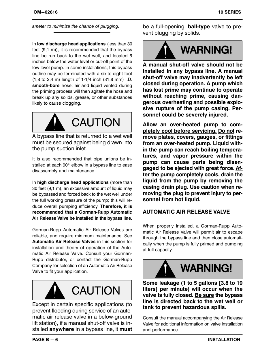 Gorman-Rupp Pumps 16C20-F5L 1338868 and up User Manual | Page 13 / 38