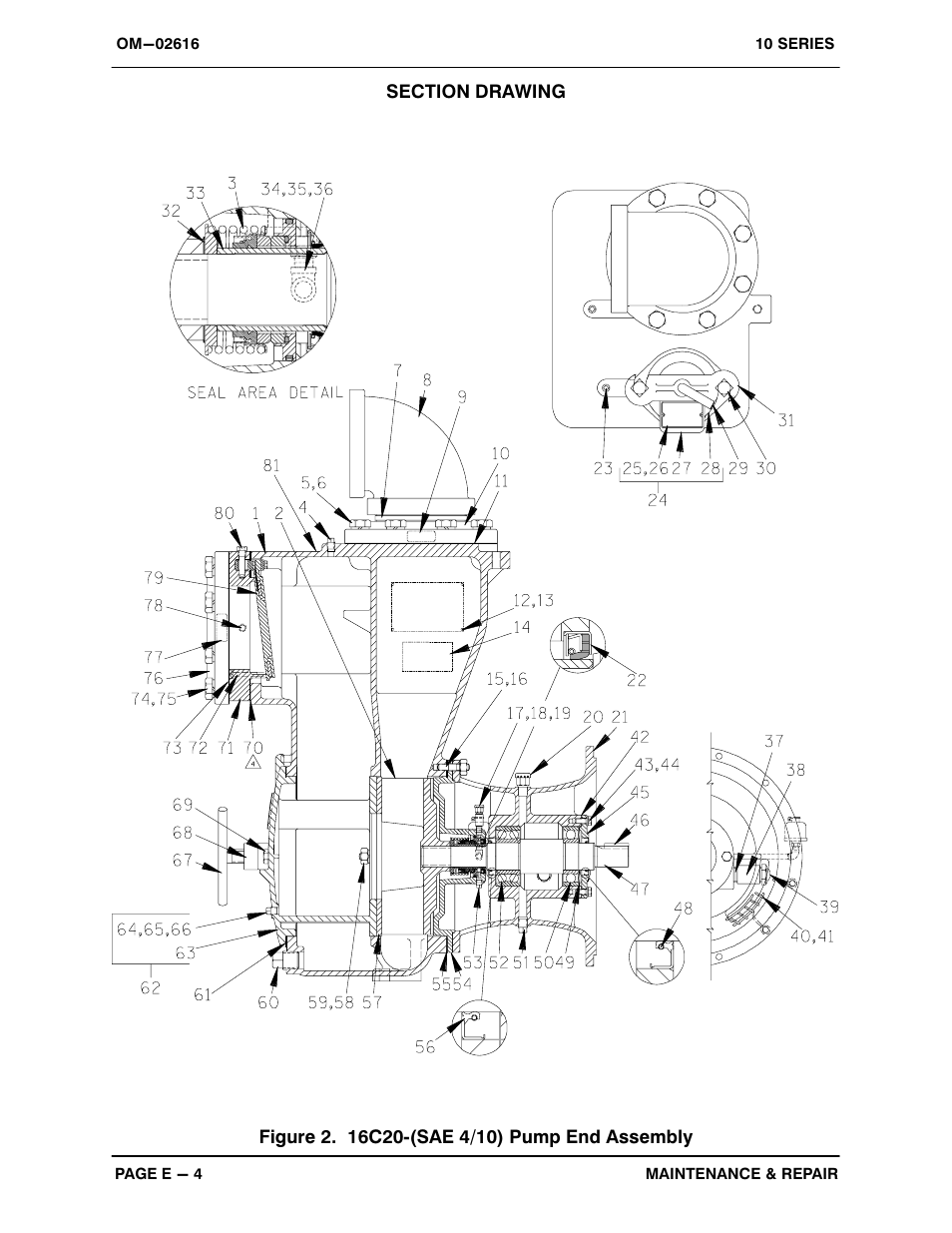 Gorman-Rupp Pumps 16C20-F5L 1338868 and up User Manual | Page 25 / 38