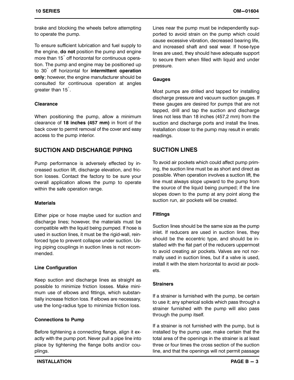 Gorman-Rupp Pumps 16C20-F4L 1317844 and up User Manual | Page 10 / 38